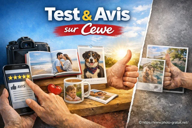 Avis et test produits photo Cewe