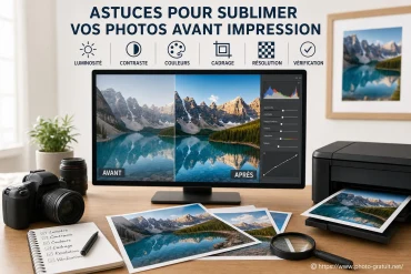 Astuces pour sublimer vos photos avant impression facilement