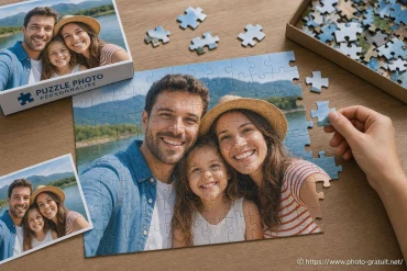 Comment créer un puzzle photo personnalisé facilement et à petit prix ?