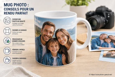 Mug photo : comment obtenir un rendu parfait pour vos souvenirs