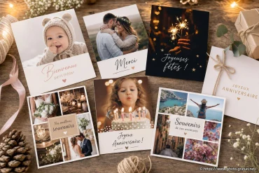 Cartes photos : inspiration pour toutes les fêtes