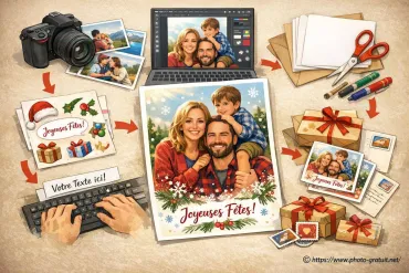 Comment créer une carte photo personnalisée facilement
