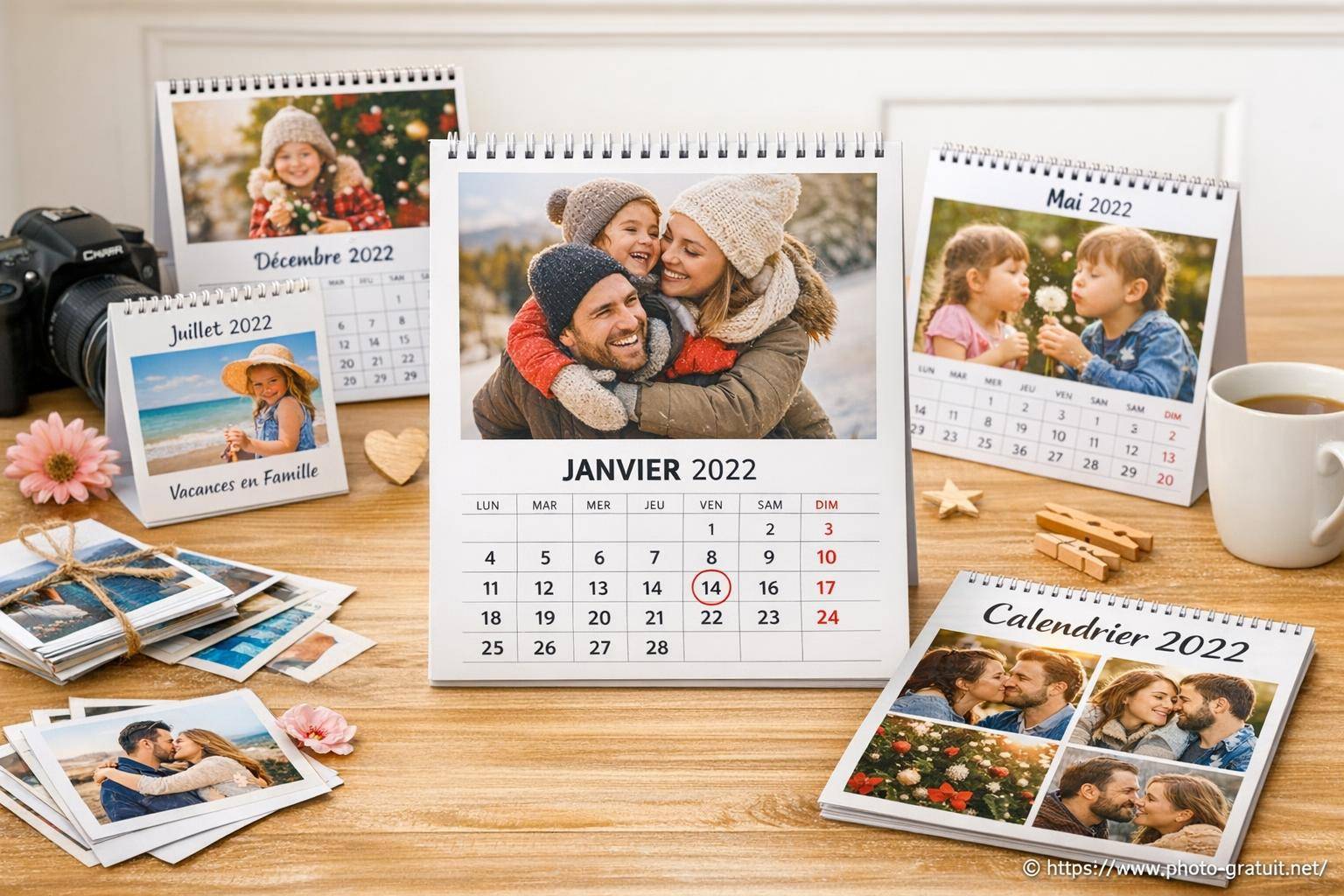 Calendrier Photo Offert & autres bons plans sur les calendriers personnalisés