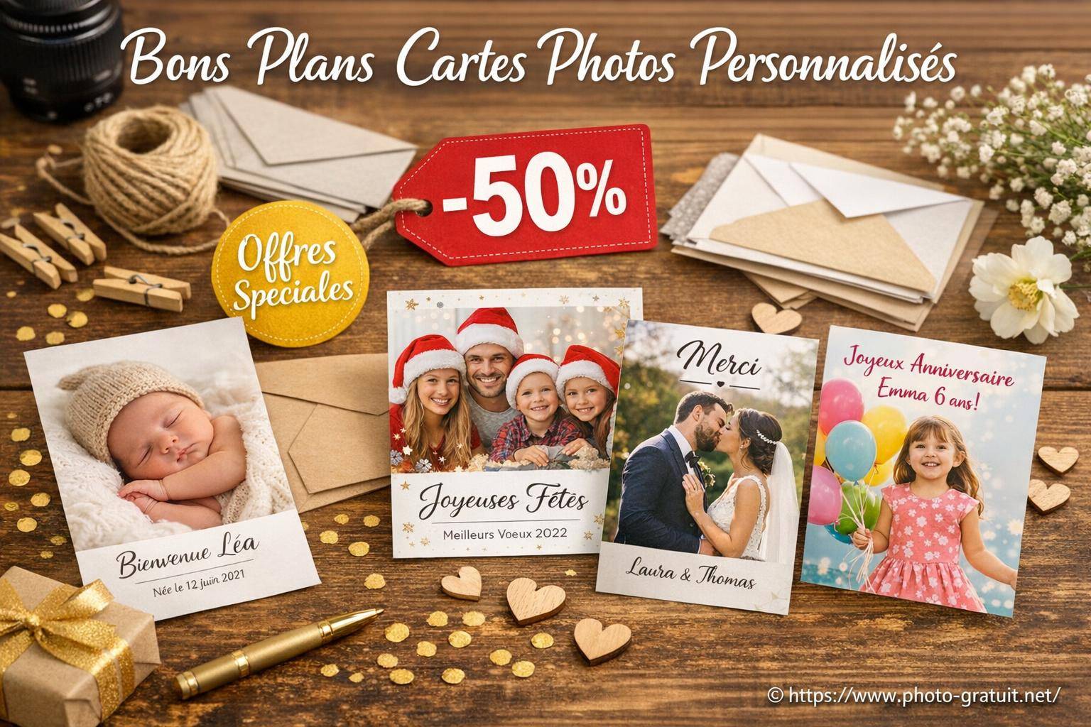 Bons Plans Cartes Photos Personnalisés