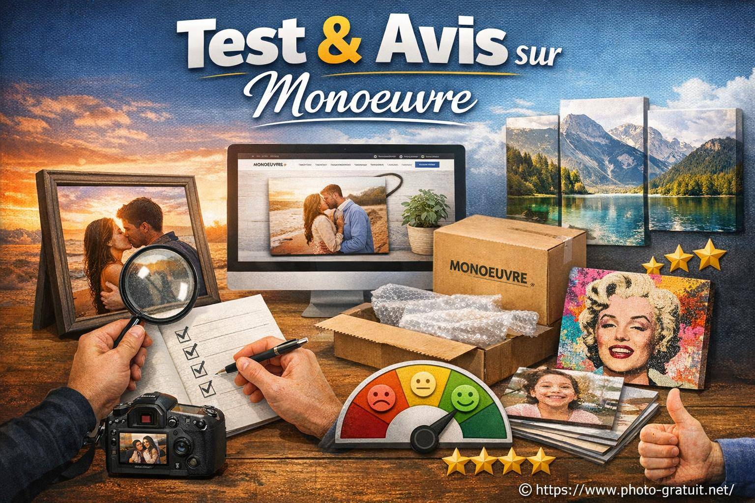 Test et avis sur impression photo Monoœuvre