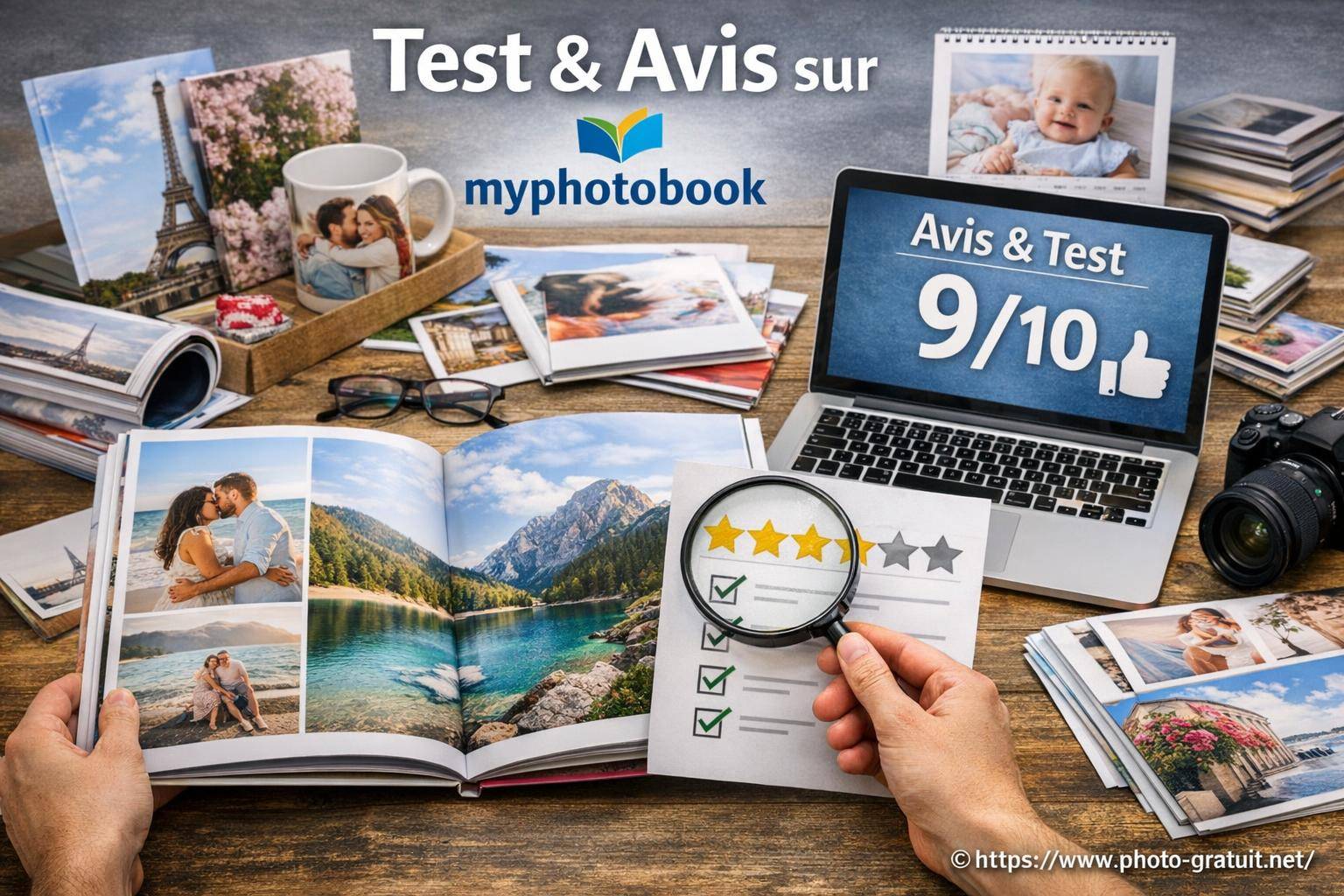 Livre photo myphotobook avec avis et test