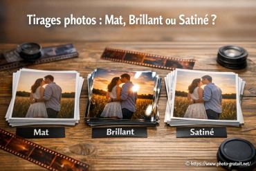 Tirages photos : mat, brillant ou satiné, quel rendu choisir ?