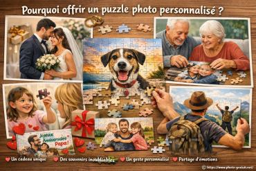 Pourquoi offrir un puzzle photo personnalisé est-il une idée cadeau unique ?
