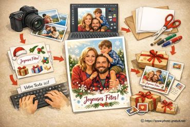 Comment créer une carte photo personnalisée facilement
