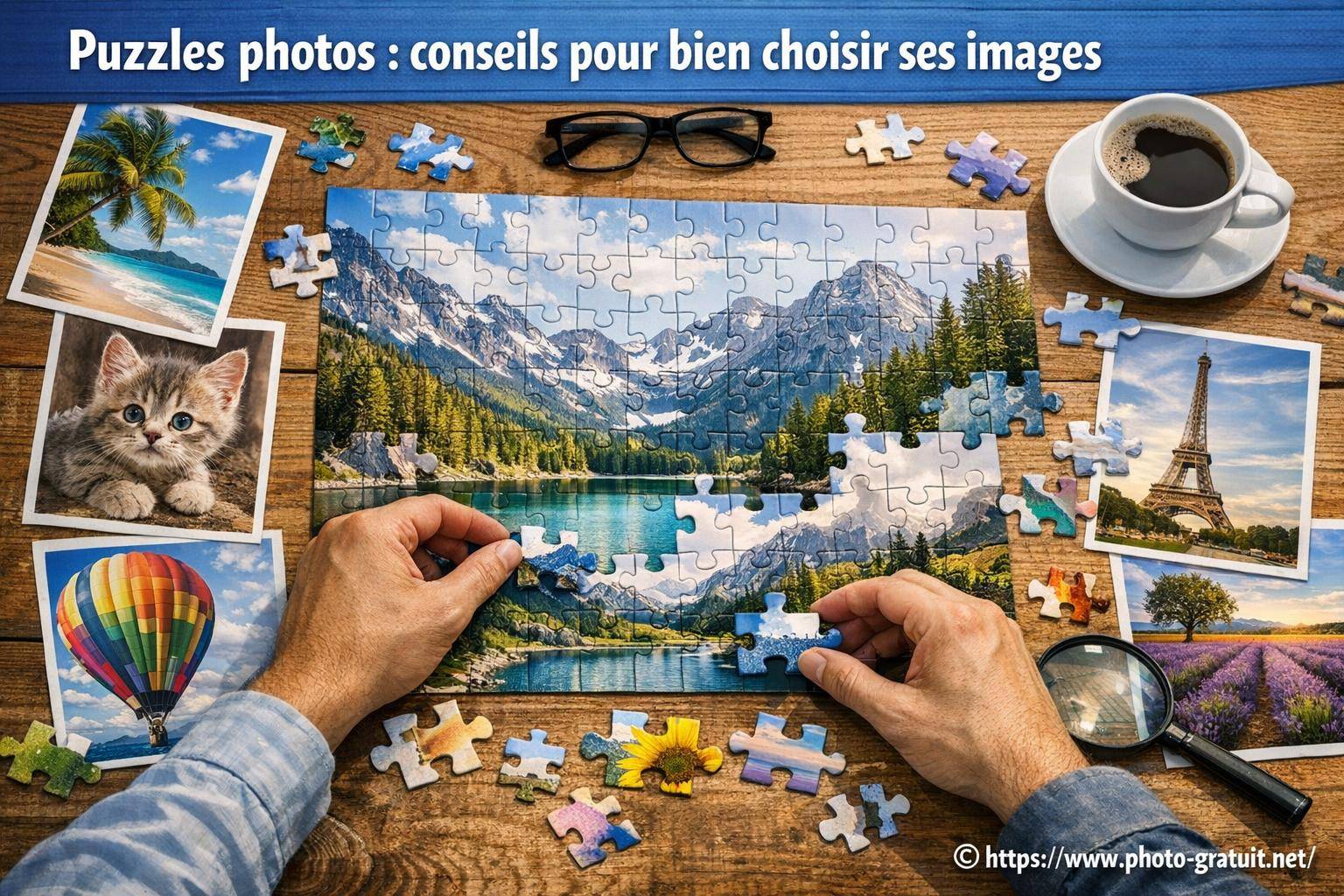 Puzzles photos : comment choisir les images parfaites pour vos créations
