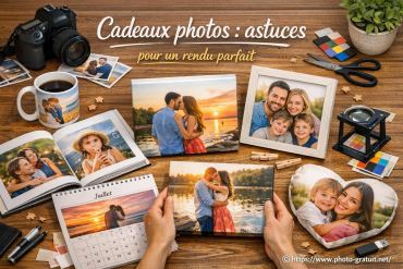 Cadeaux photos : astuces essentielles pour un rendu parfait