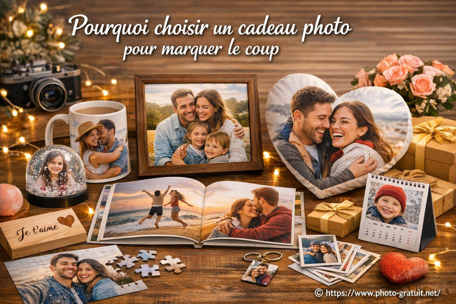 Pourquoi choisir un cadeau photo pour marquer le coup ?