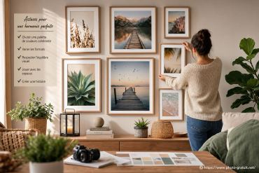 Décos photos : comment créer une harmonie parfaite chez soi