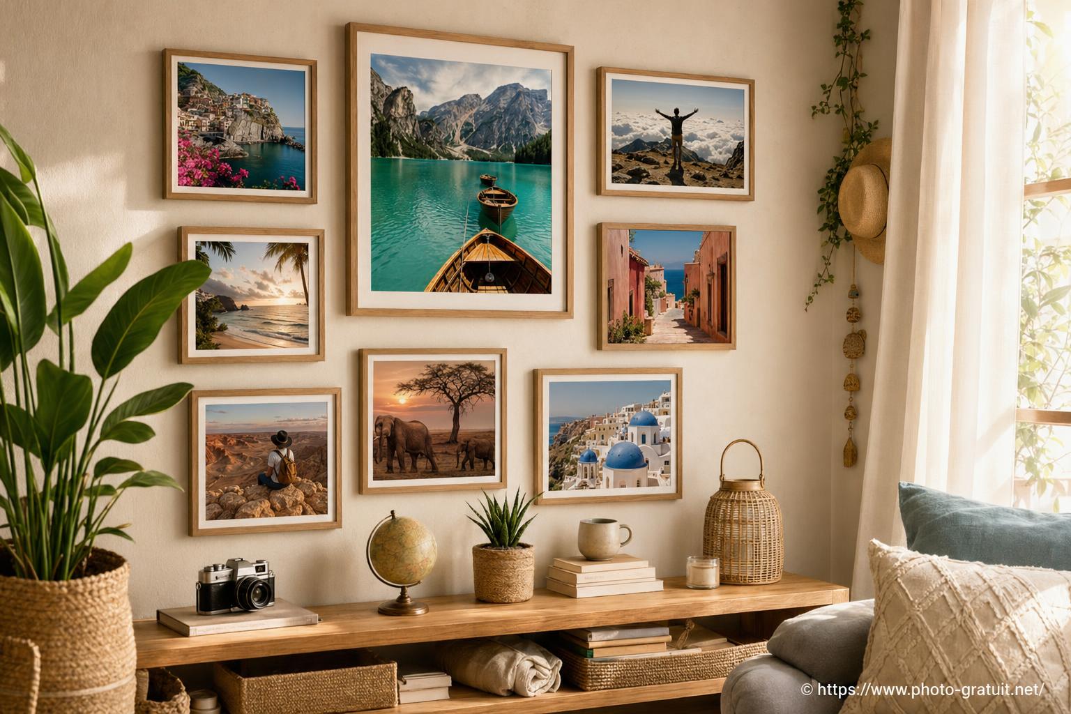 Personnaliser sa déco avec des photos de voyage : idées et astuces